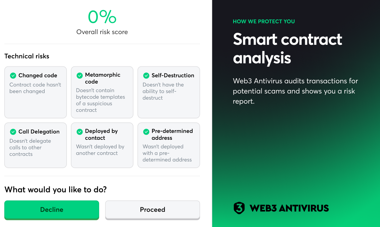 Antivirus web3 для хрома - Верни свою безопасность в Web3 медиа 2