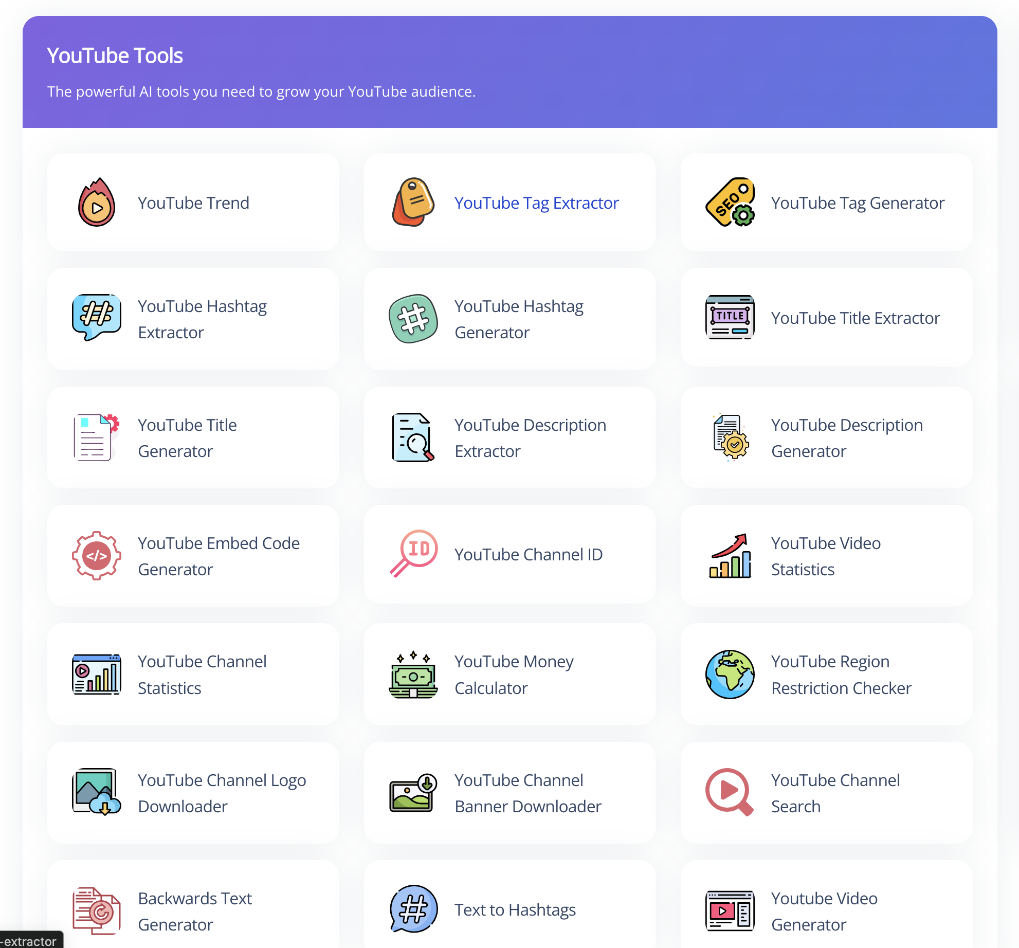 YouTools - Trefwoordhulpmiddelen voor YouTube media 1