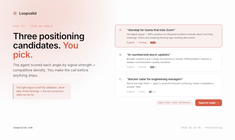 Loopvalid screenshot 2