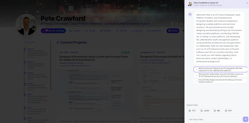 Alloquy screenshot 3