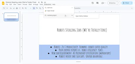 Google Slides AI Plugin gallery image