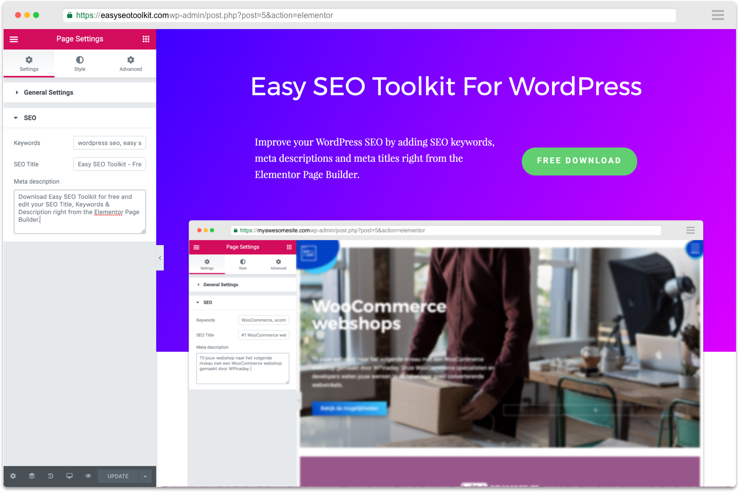 Easy SEO Toolkit (SEO for Elementor) gallery image