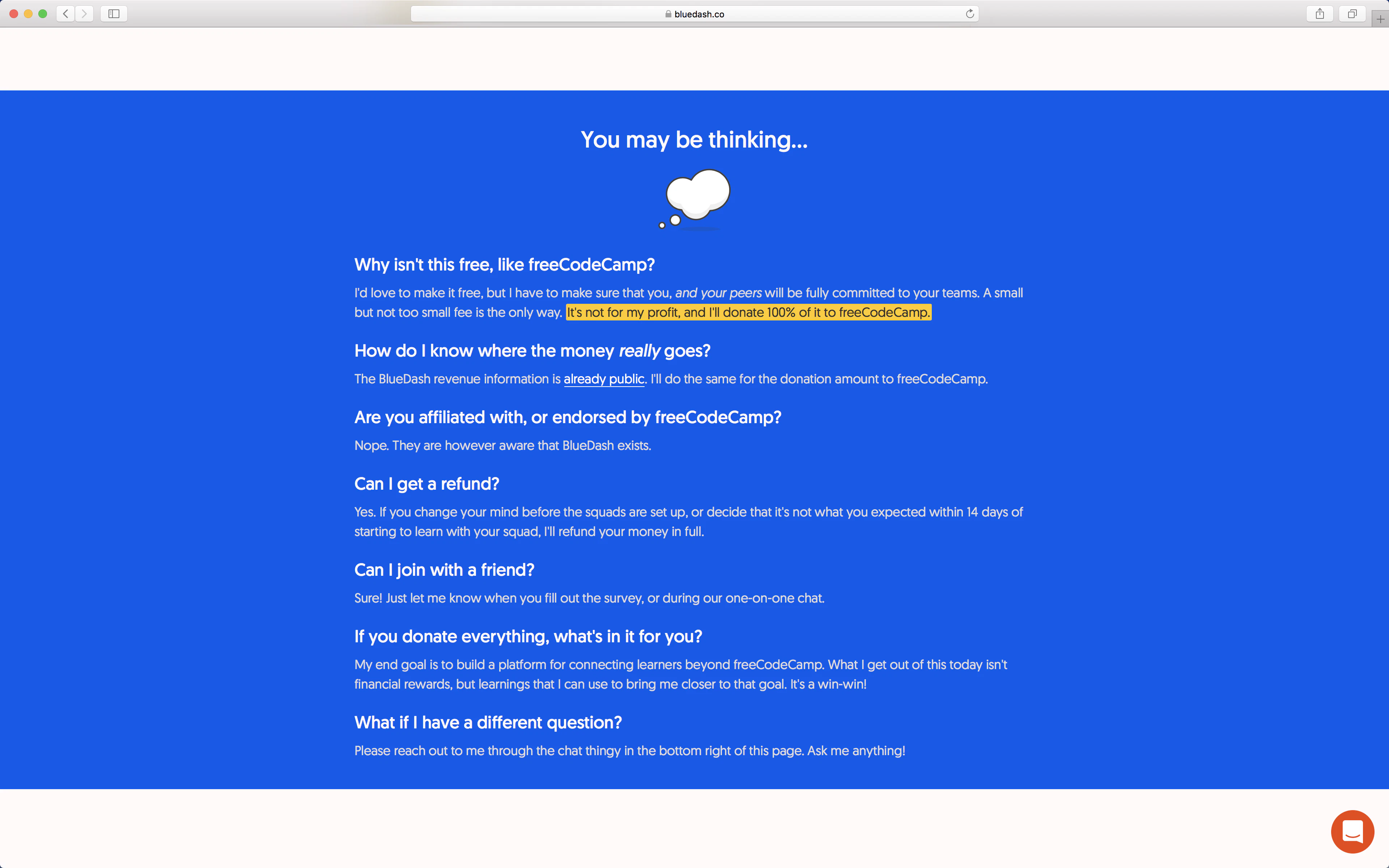 Learning Web Development with BlueDash Image