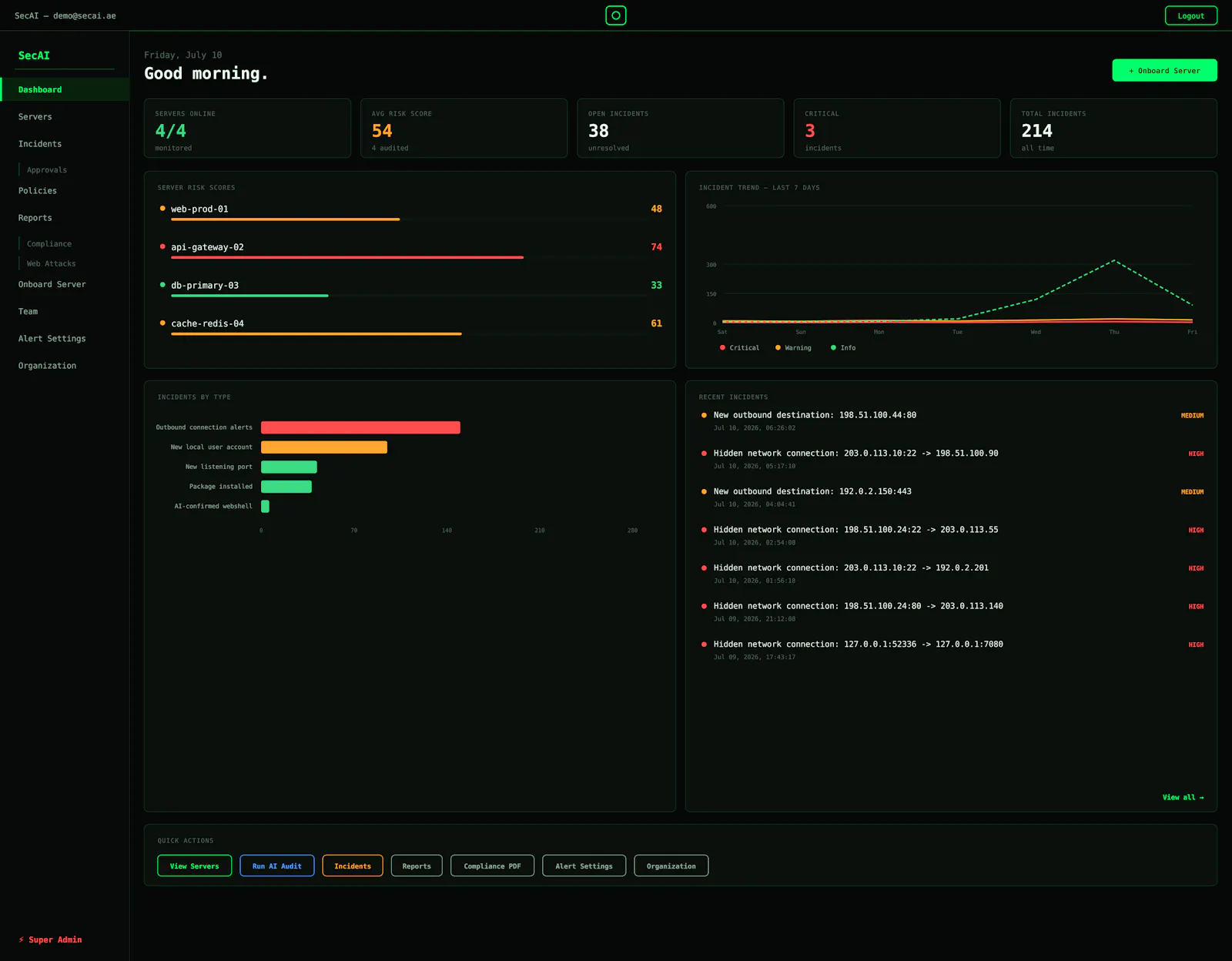 SecAI screenshot 1