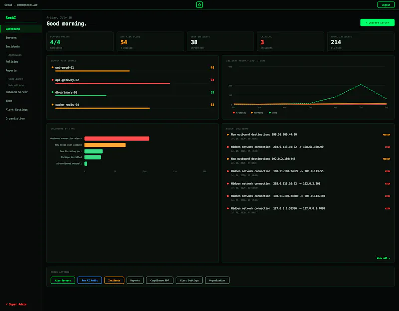SecAI screenshot 1