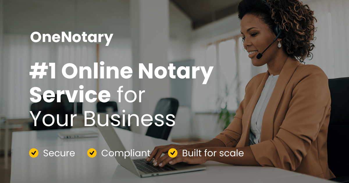 OneNotary API – Enterprise RON gallery image