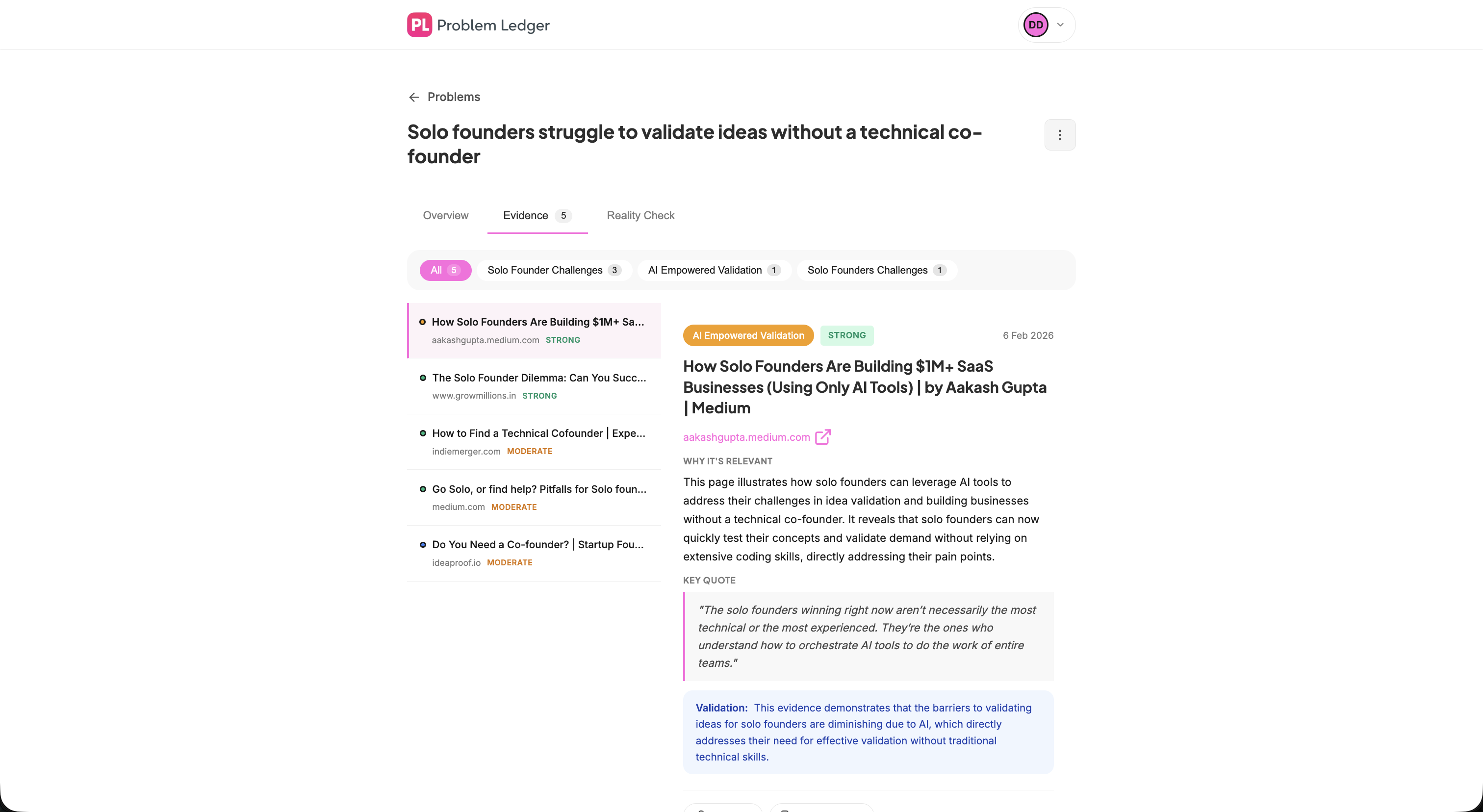 Problem Ledger gallery image