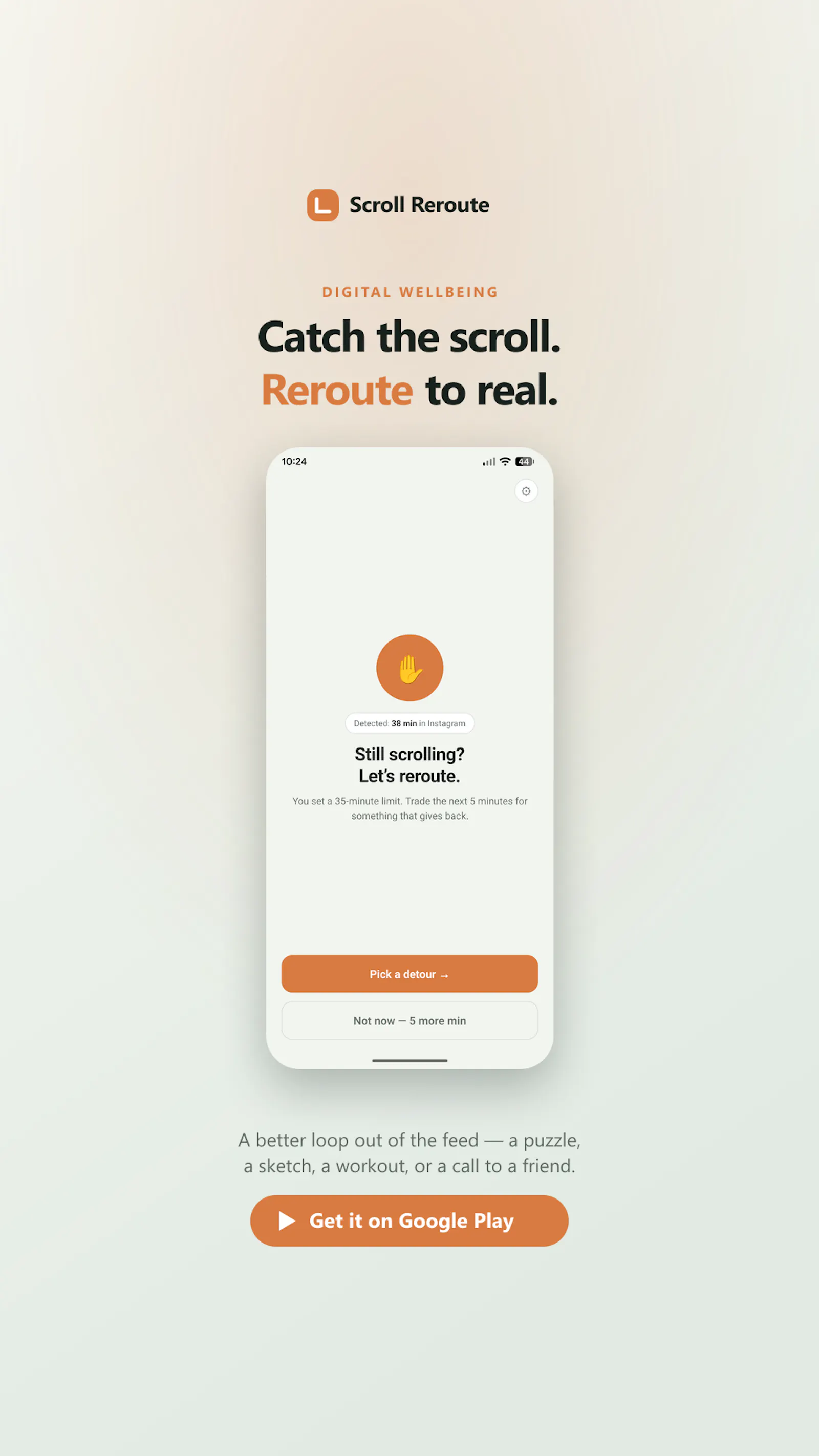 Scroll Reroute screenshot 3