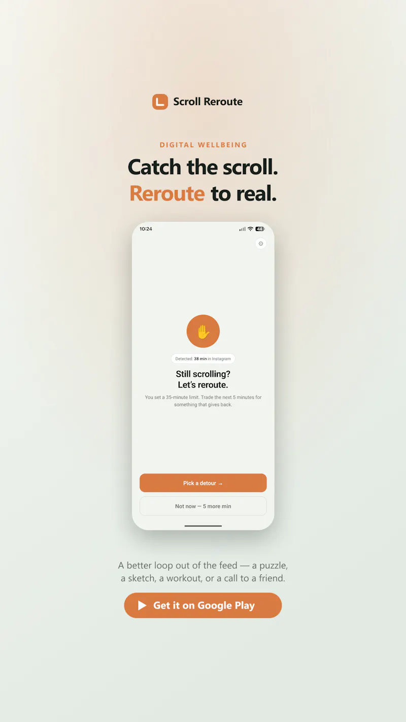 Scroll Reroute screenshot 3