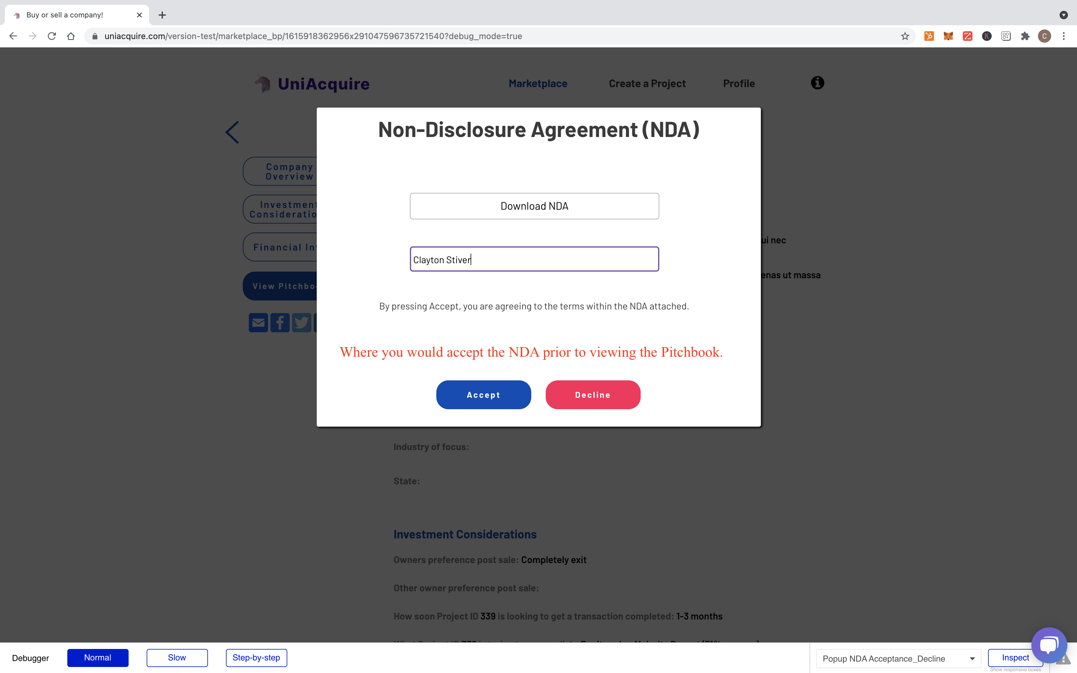 UniAcquire gallery image