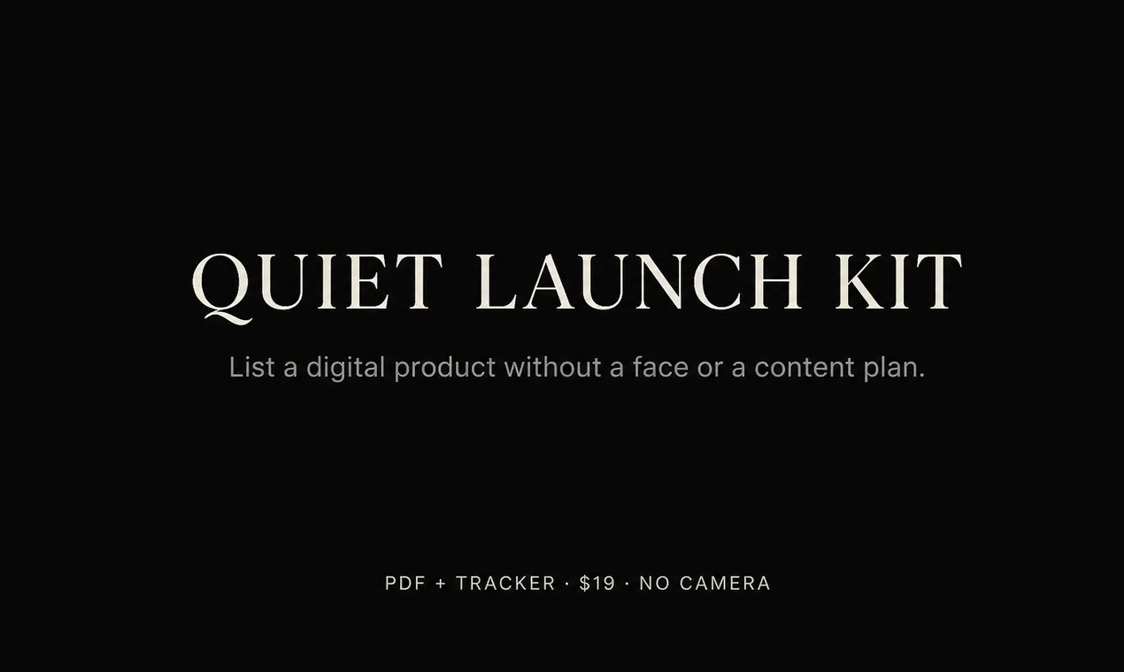 Quiet Launch Kit gallery image
