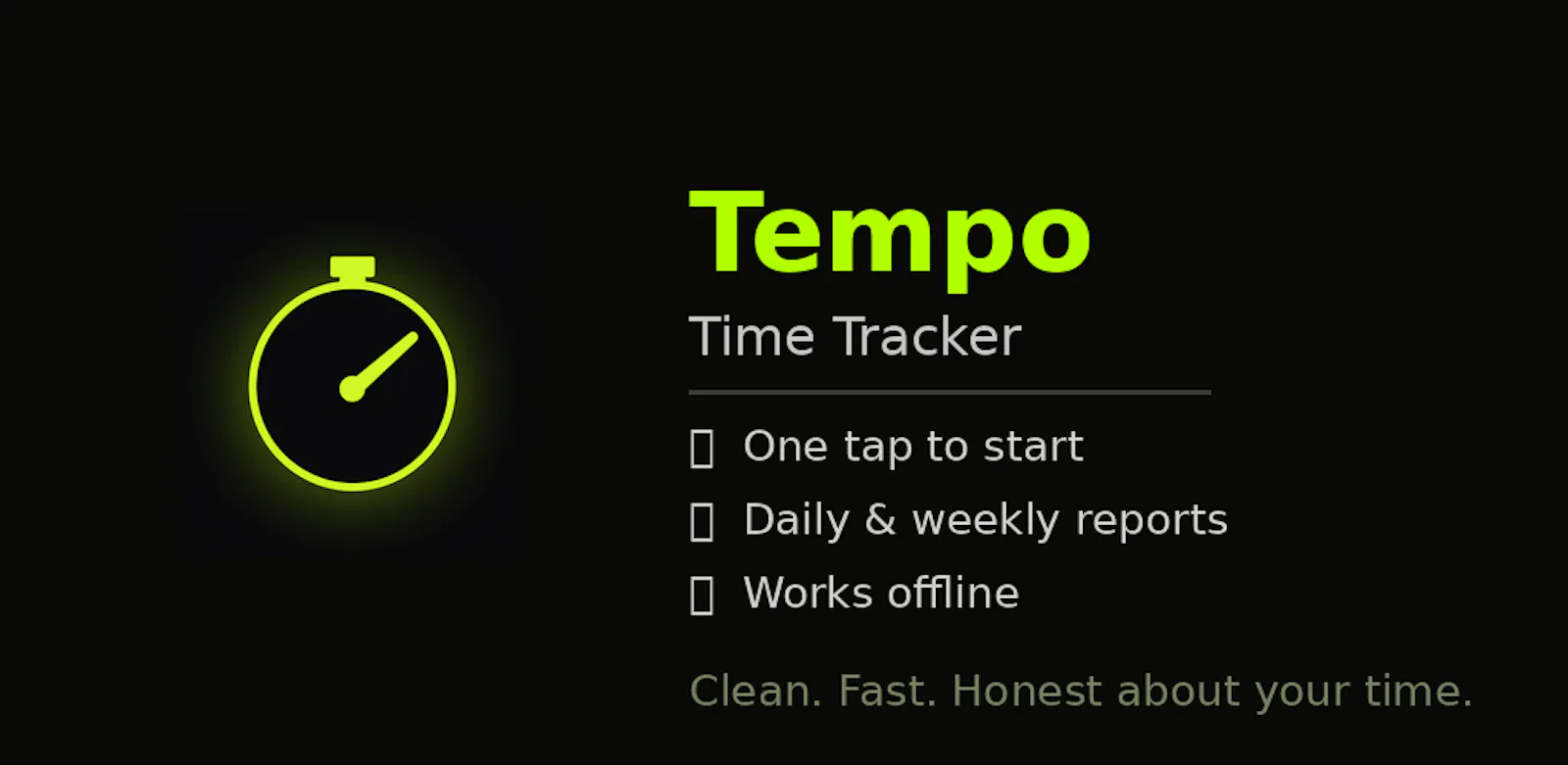 Tempo — Time Tracker  screenshot 1