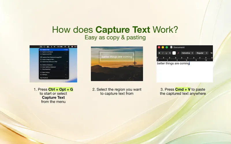 TextGrab: OCR Snipping Tool screenshot 1