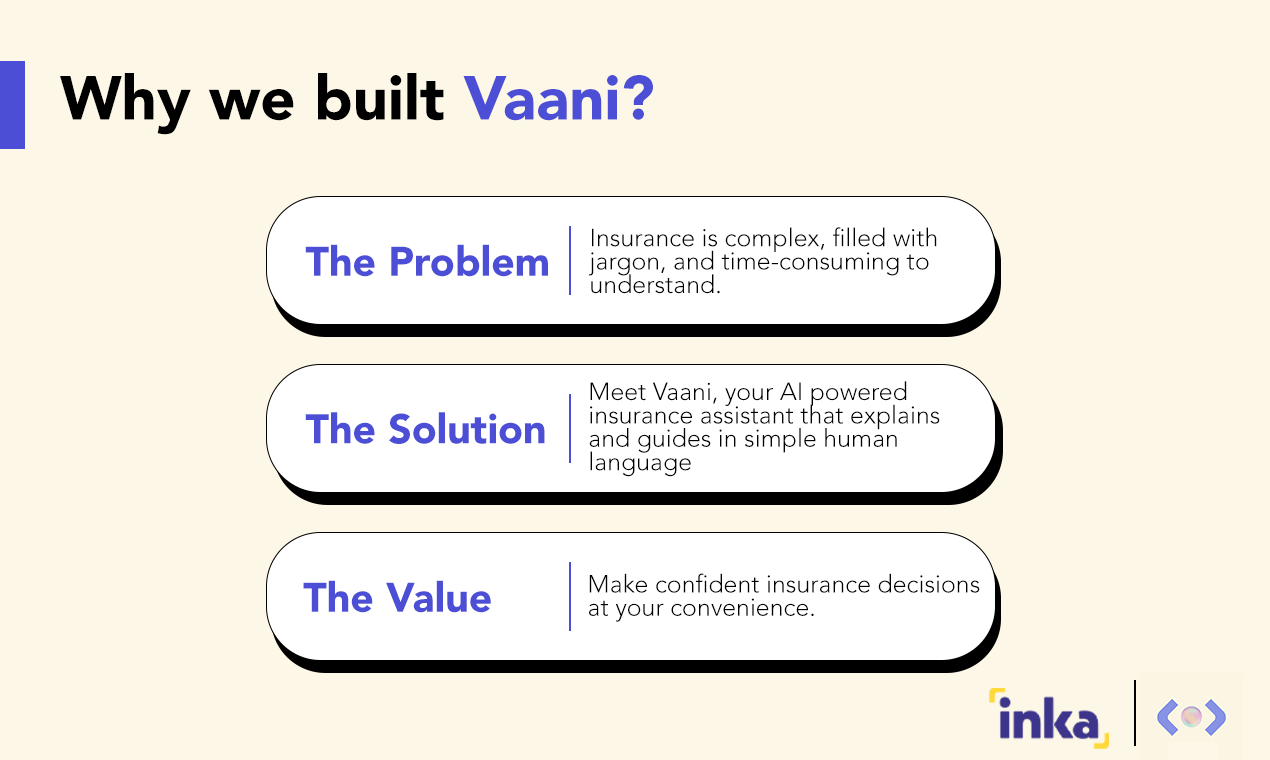 Vaani, Conversational AI in InsurTech - Screenshot 2 preview