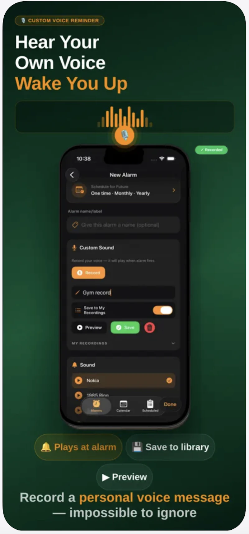 Date Alarm screenshot 2