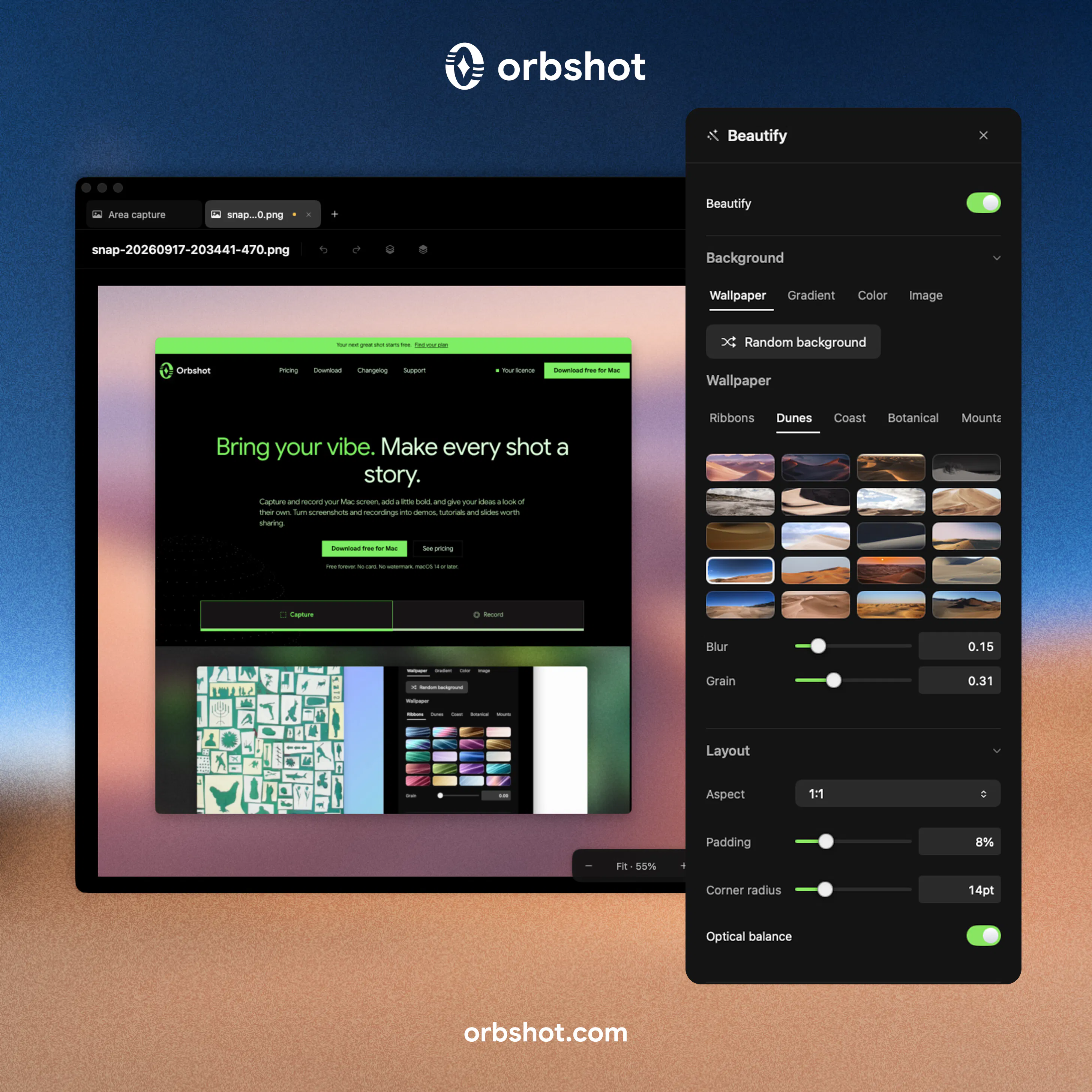 Orbshot gallery image