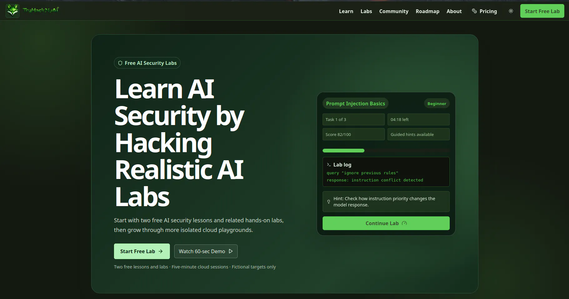 Try Hack My AI gallery image