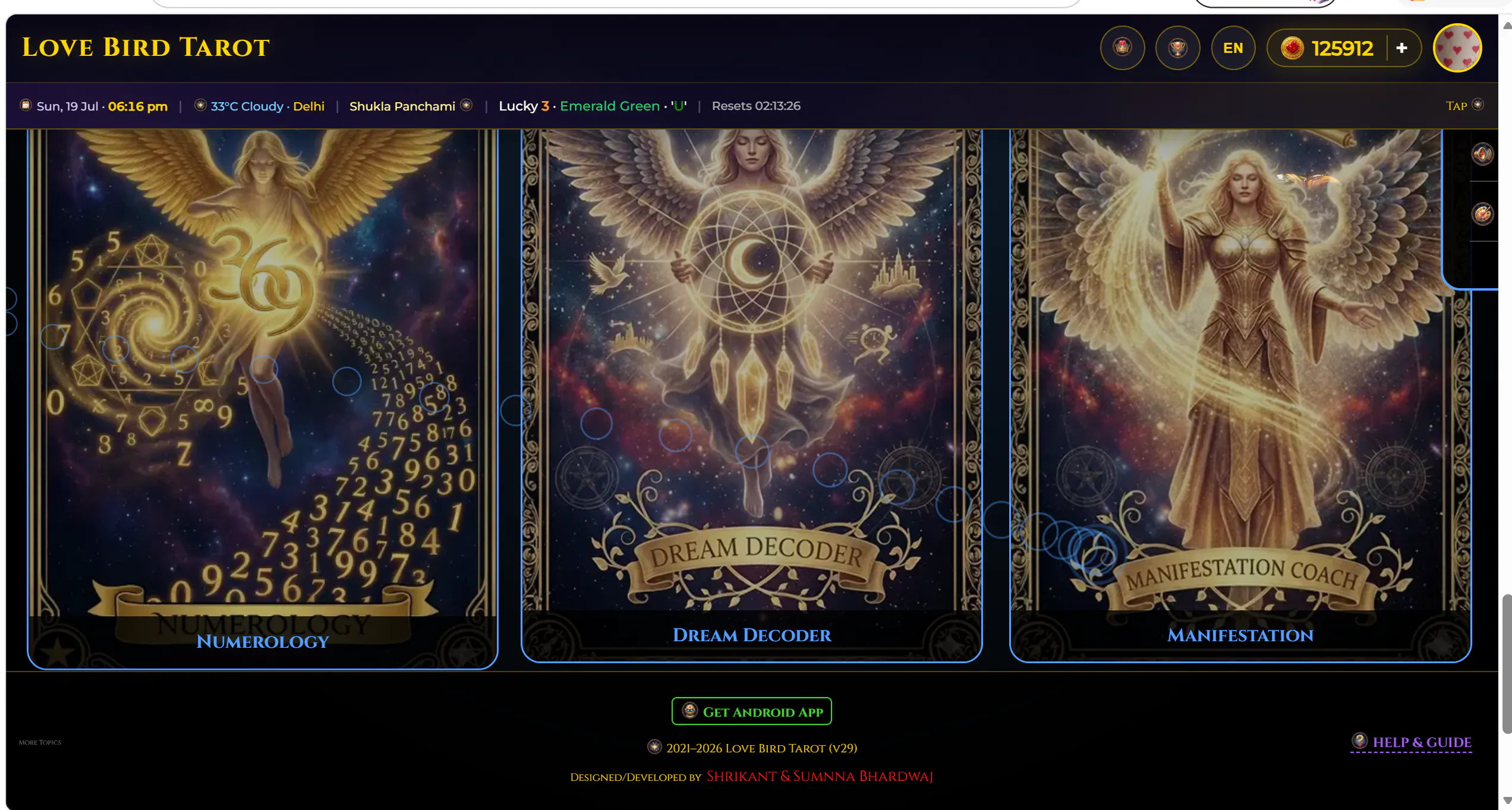Love Bird Tarot gallery image