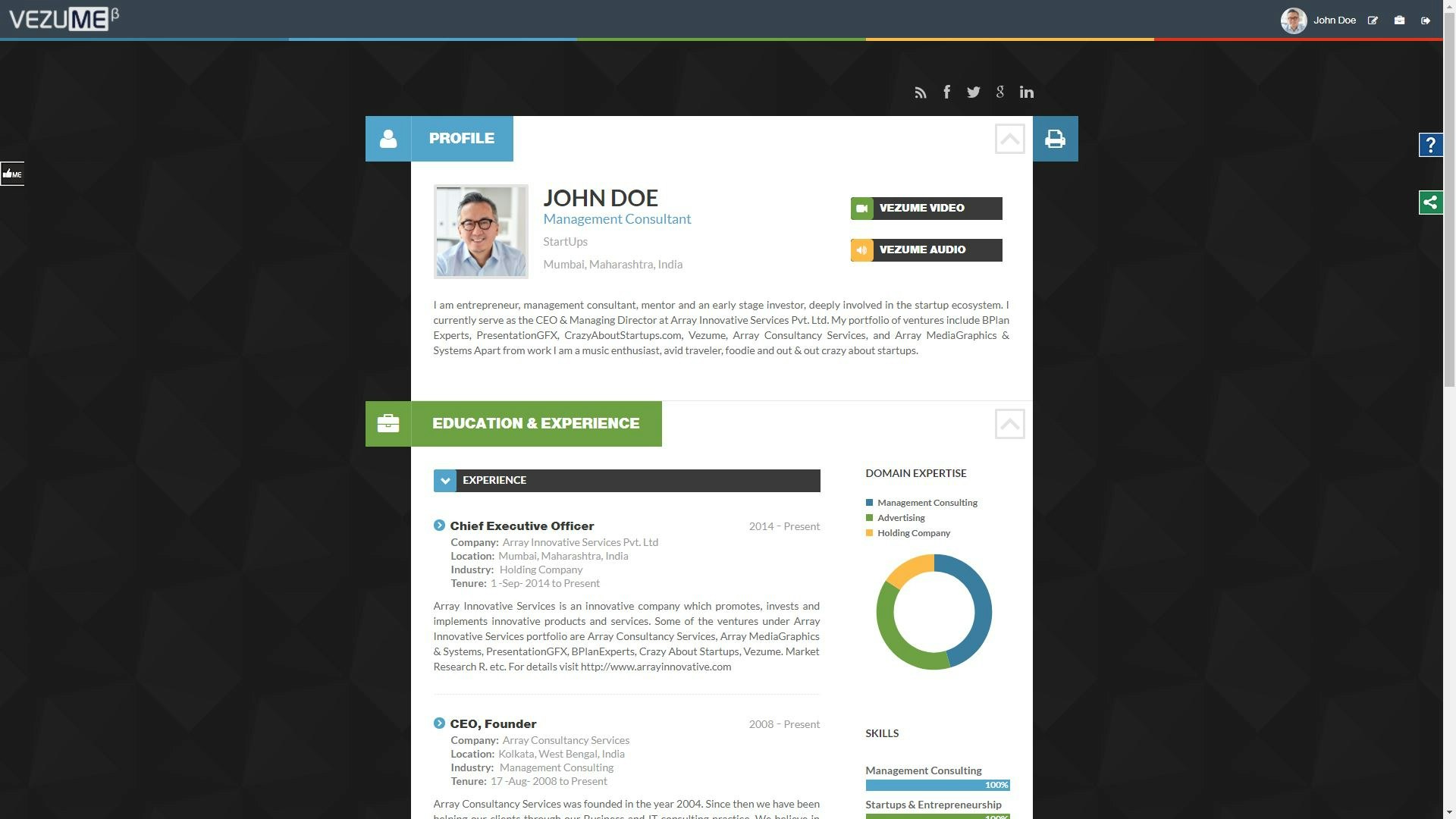 Vezume gallery image