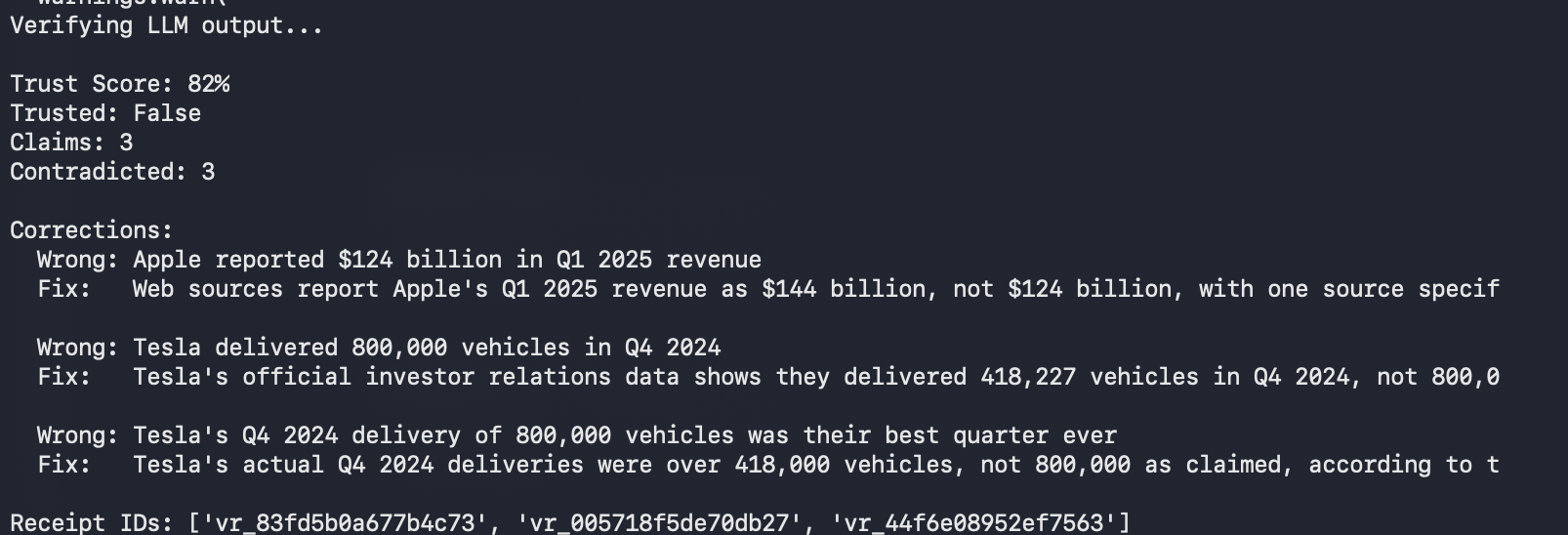 VEROQ — Stop Shipping Hallucinations gallery image