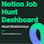 Notion Job Hunt Dashboard