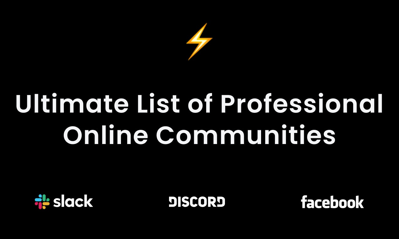 Ultimate List of Online Communities gallery image
