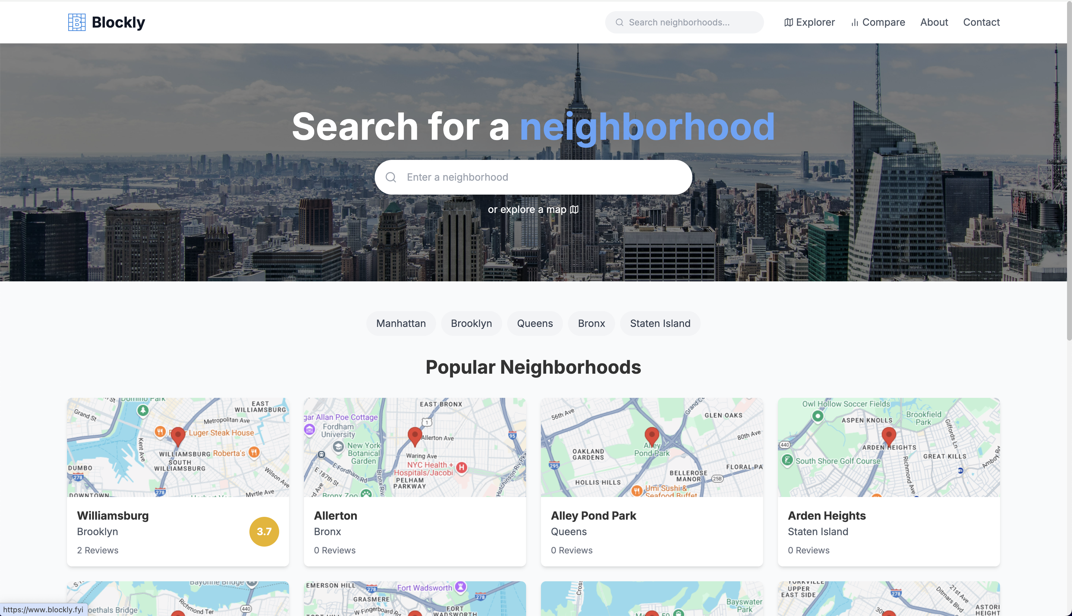 Bloke gibi - Bir NYC Mahalle Derecelendirme Web Sitesi medya 1