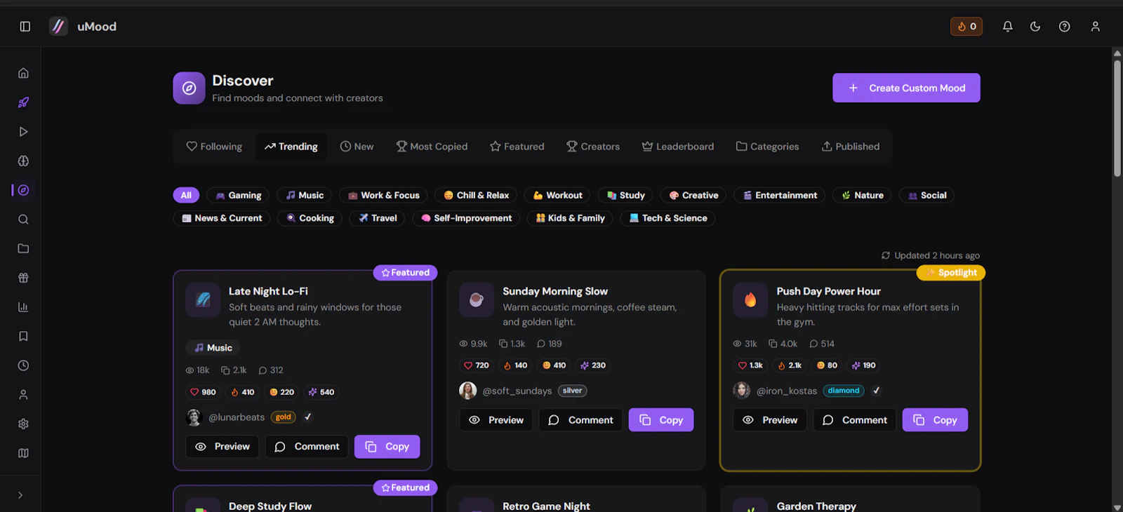 uMood screenshot 3