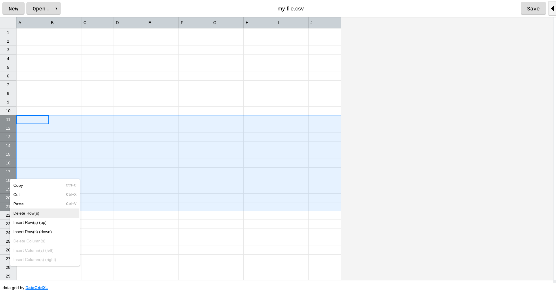 Edit CSV Online gallery image