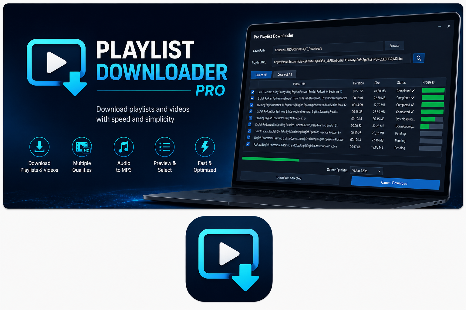 Playlist Downloader Pro