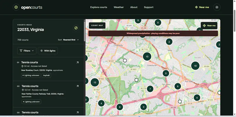 OpenCourts screenshot 8