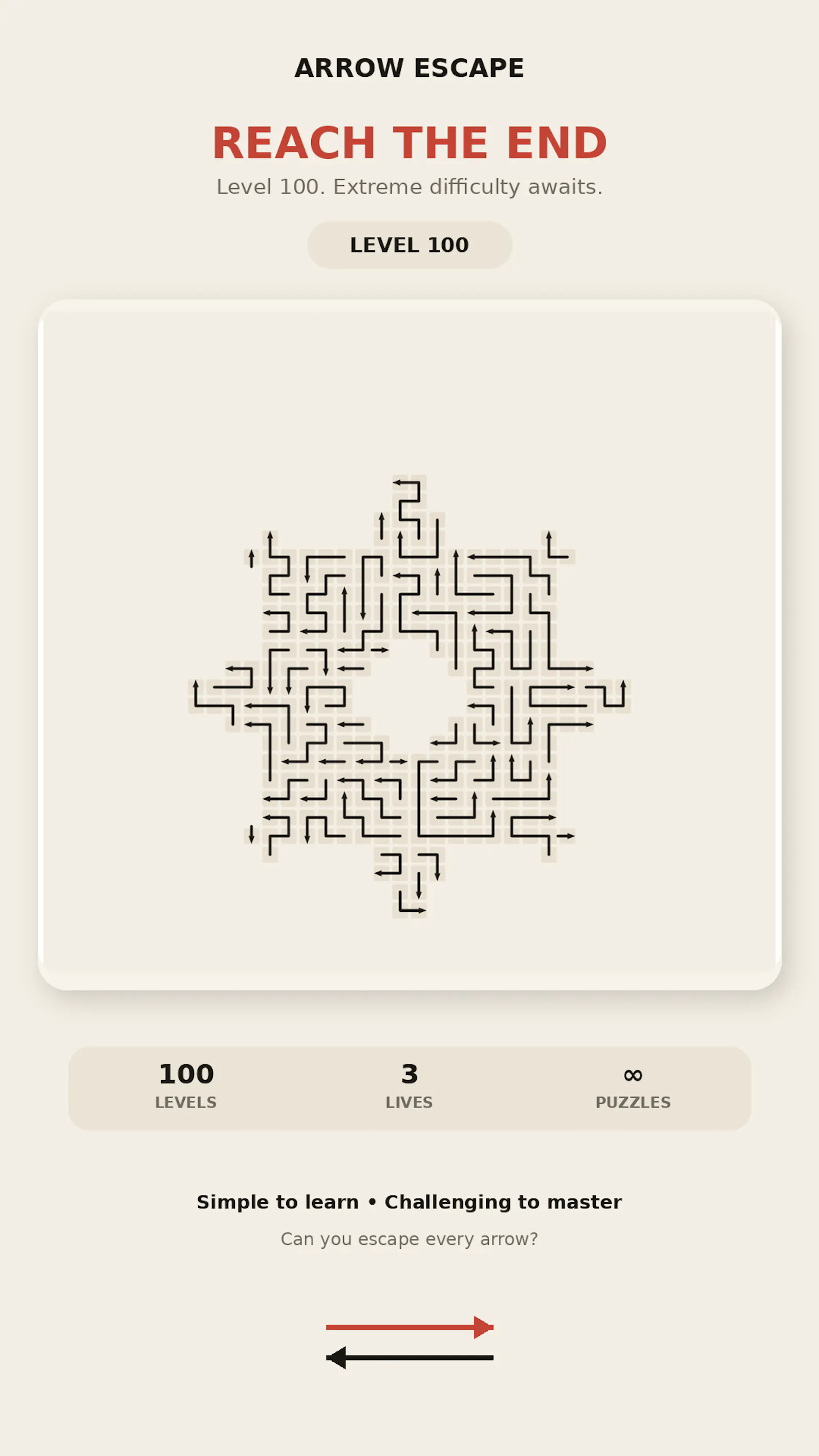 Arrow Puzzle Escape screenshot 2
