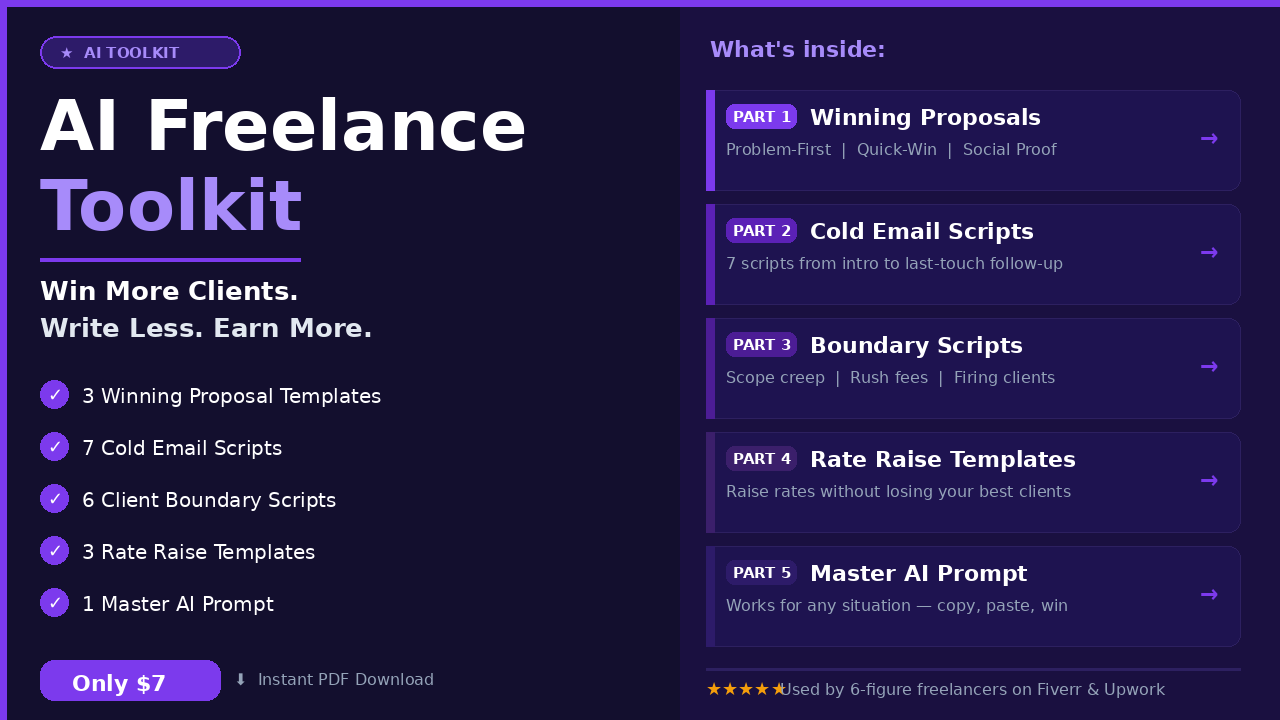 AI Freelance Toolkit gallery image