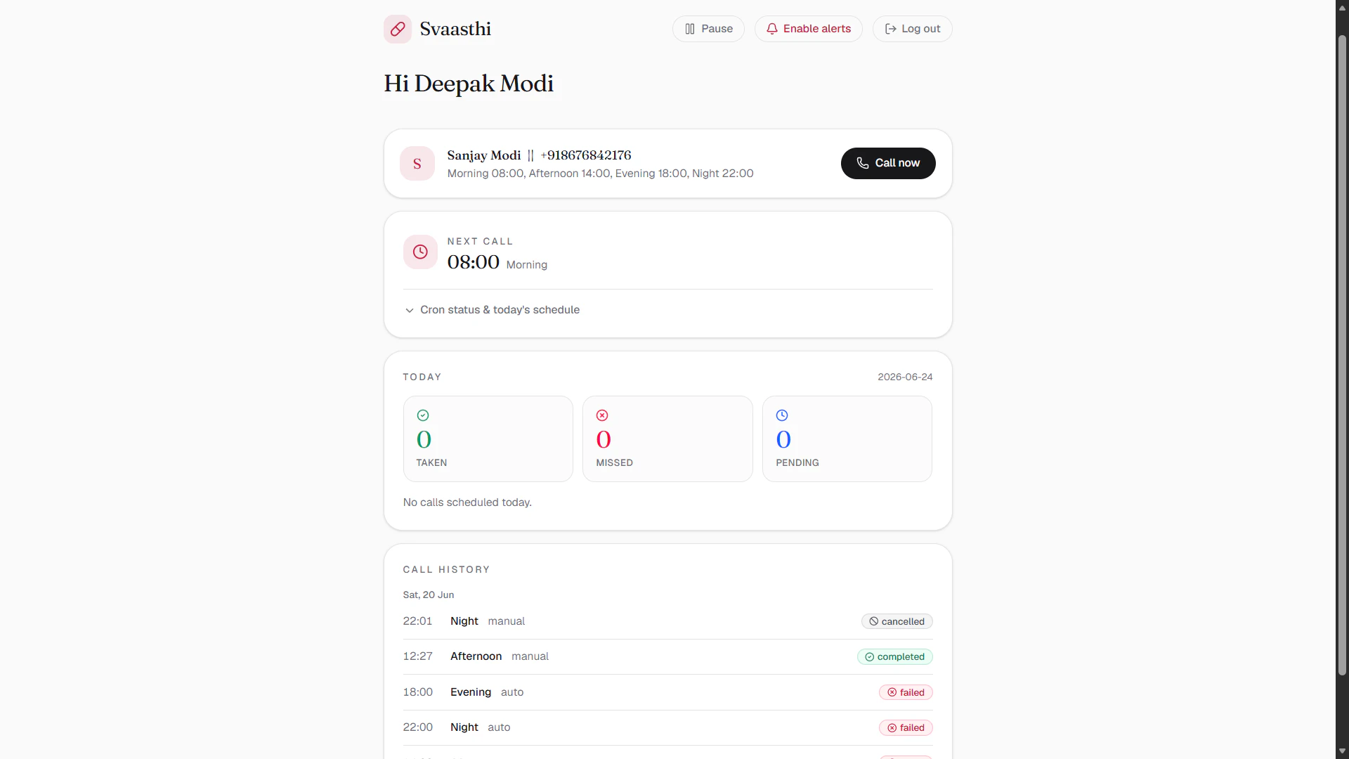 Svaasthi screenshot 2