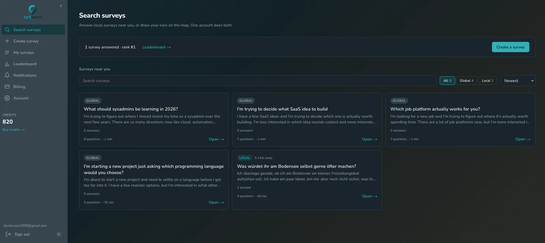 ortwort screenshot