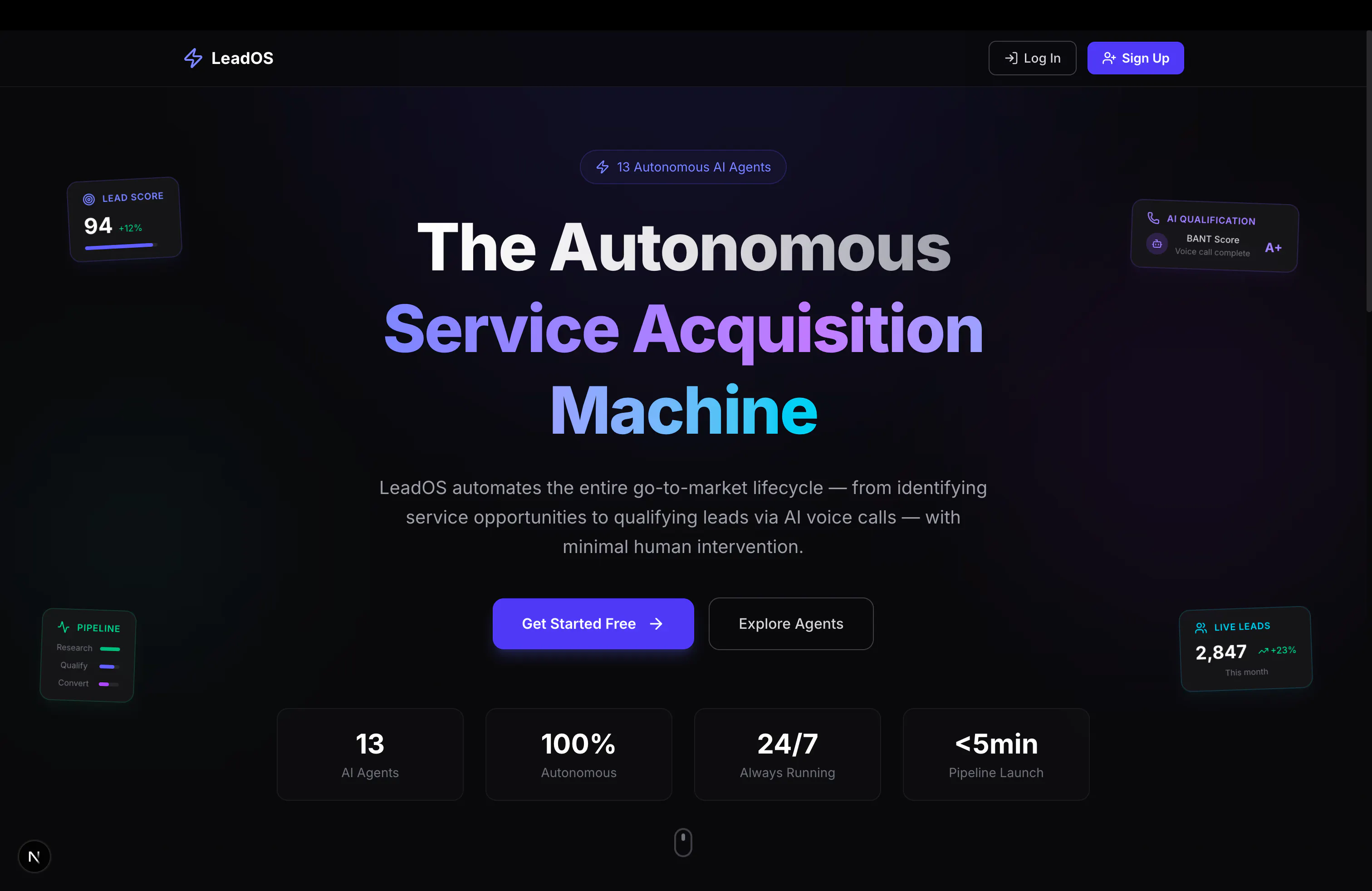 BuildFlow 제품 배너