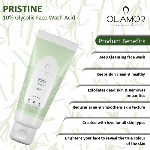 Olamor Pristine Glycolic Acid Face Lave media 3