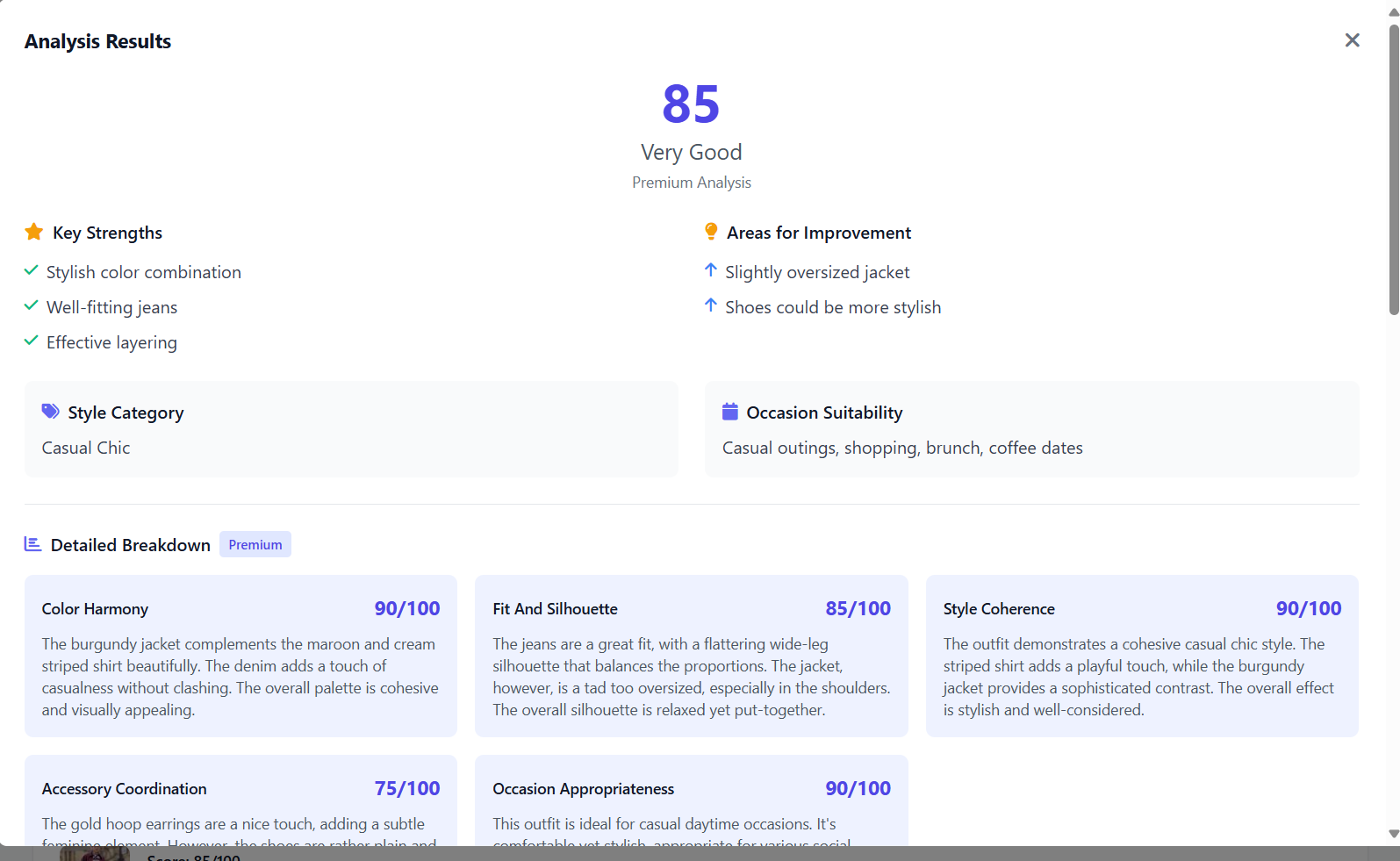 Media Outfitscore Pro 5