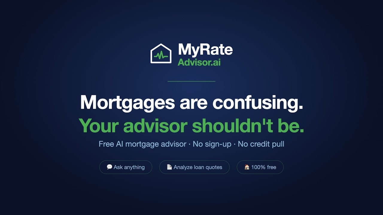 MyRateAdvisor.ai media 1