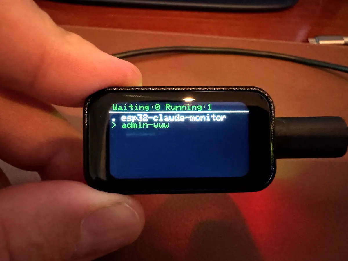 ESP32 Claude Code Monitor screenshot 3