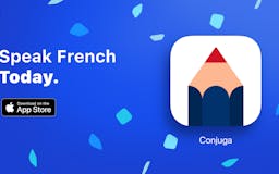 Conjugation.app: French media 2