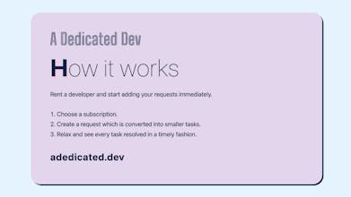 A Dedicated Dev gallery image