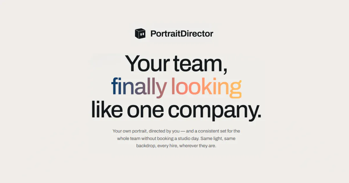 PortraitDirector gallery image