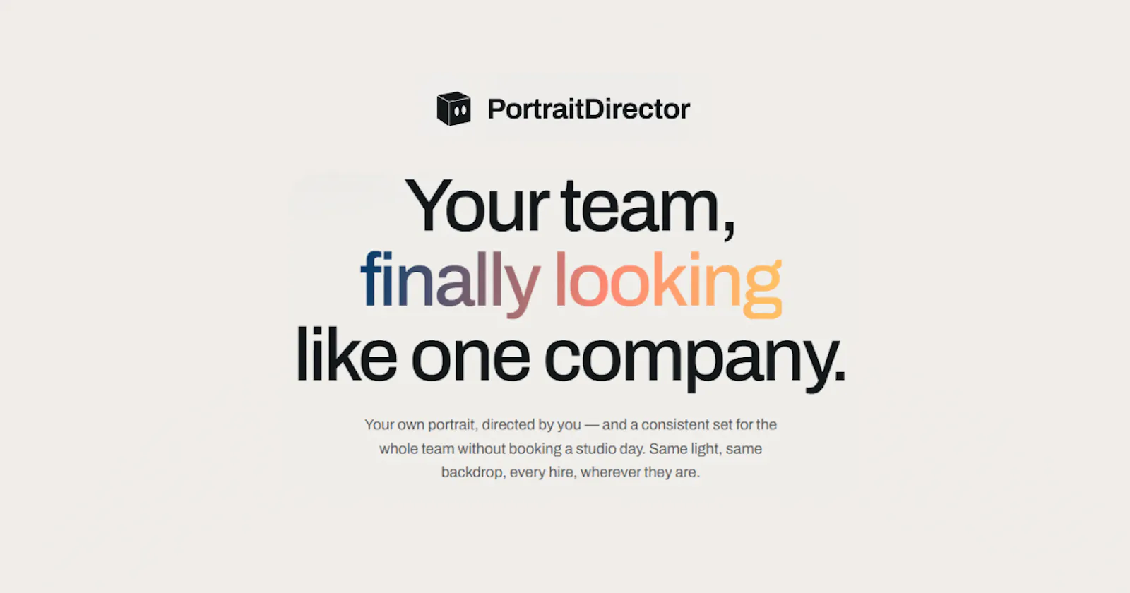 PortraitDirector screenshot 1