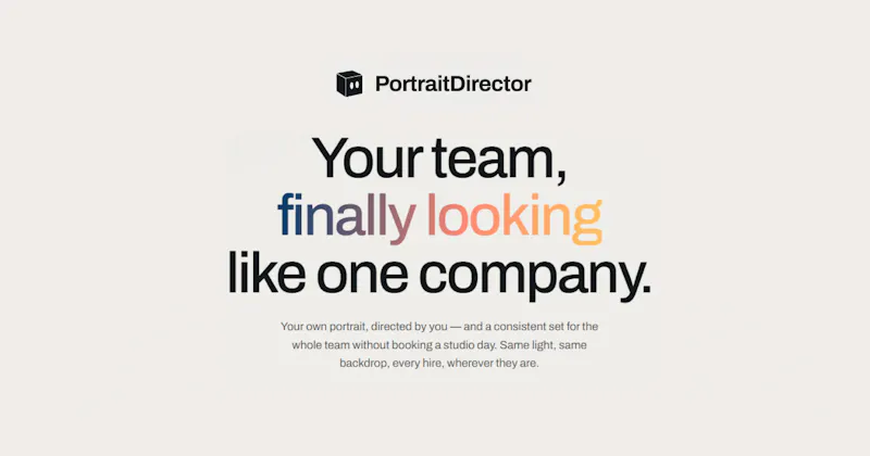 PortraitDirector screenshot 1