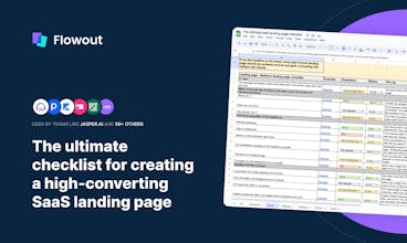 SaaS Landing Page Checklist gallery image