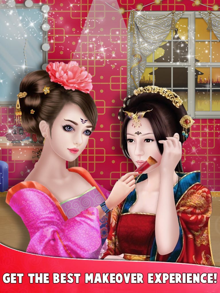 Chinese Girl Fashion Doll Dressup & Makeup Salon media 3