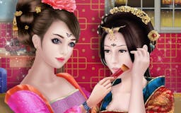 Chinese Girl Fashion Doll Dressup & Makeup Salon media 3