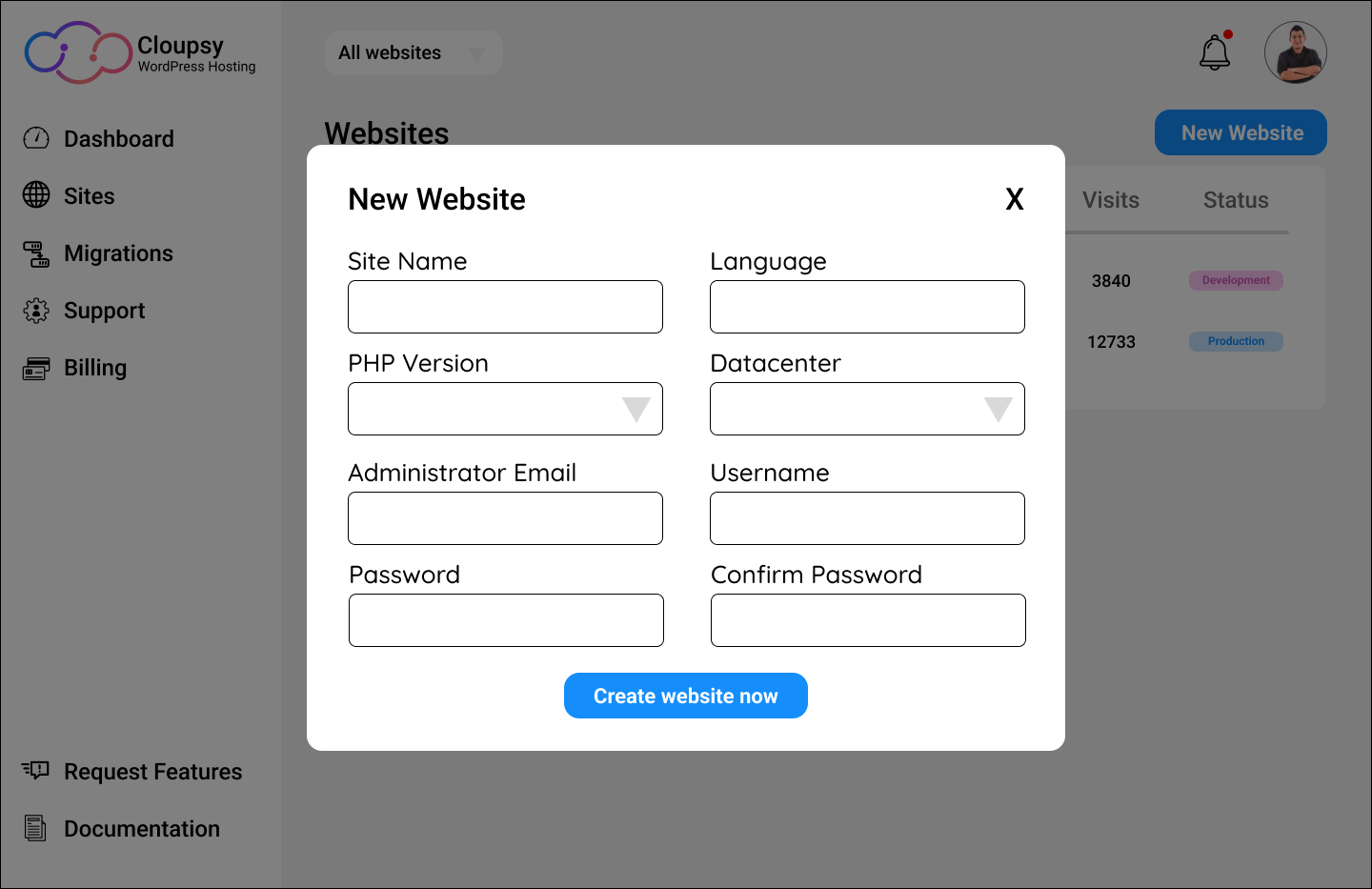 Cloupsy WordPress Hosting media 2