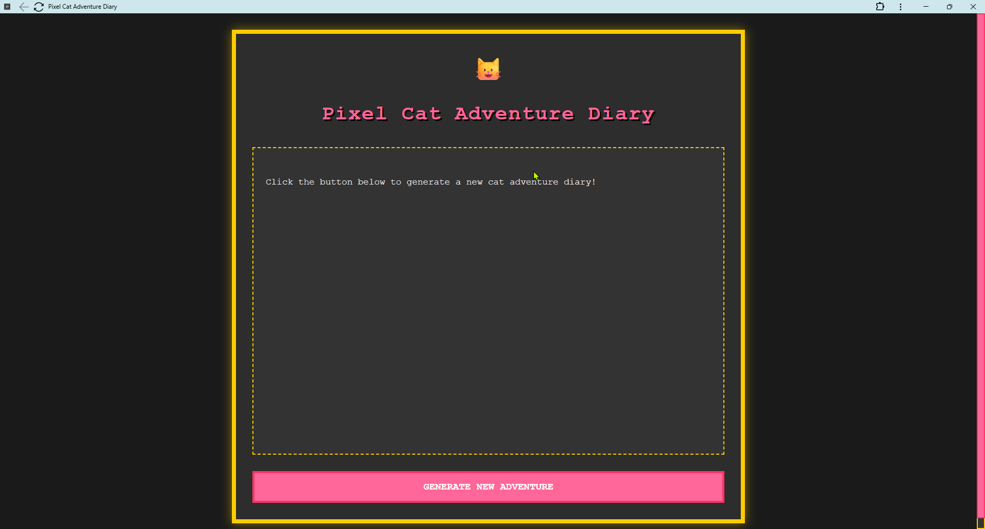 Pixel Cat Adventure Diary gallery image